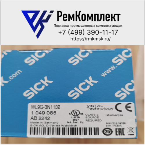 Фотоэлектрический датчик SICK WL9G-3N1132 (1 049 085)