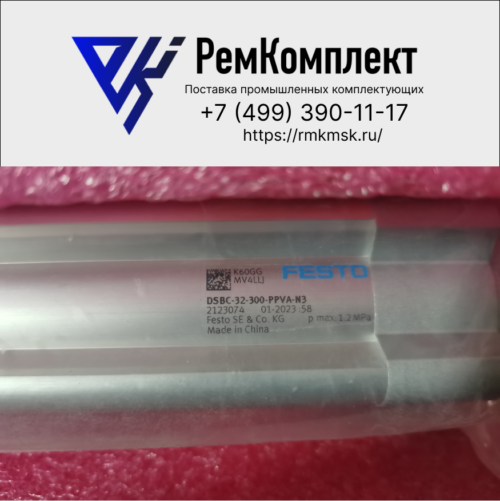 Пневмоцилиндр FESTO DSBC-32-300-PPVA-N3 (2123074)