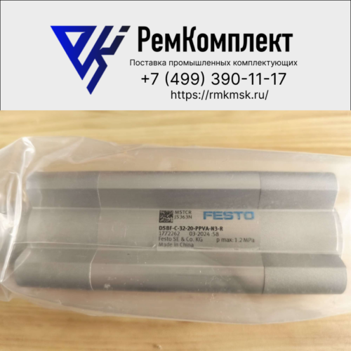 Стандартный цилиндр FESTO DSBF-C-32-20-PPVA-N3-R (1772262)